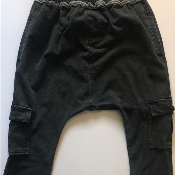 Afton Street Vintage Black Harem Jogger Pants - Picture 4 of 4